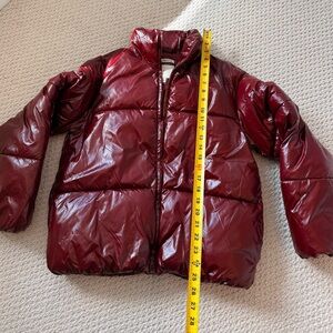 A new day Burgundy Puffer Jacket size xs